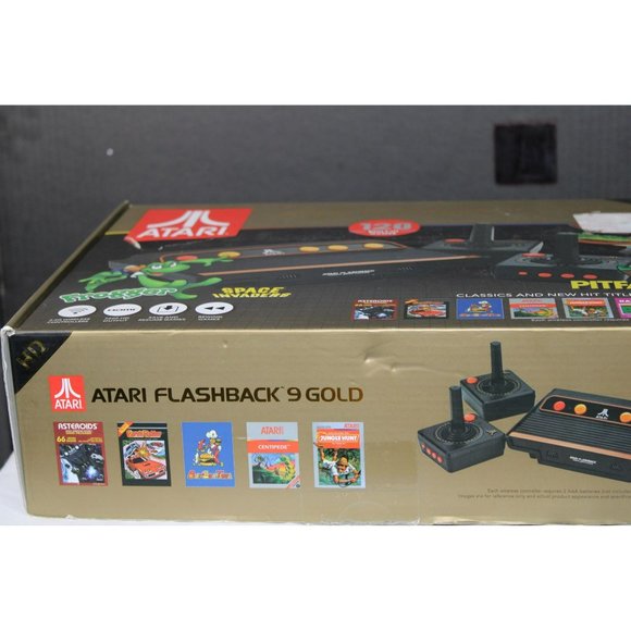 Atari Flashback 9 Gold - 120 Games Built In - In Original Box - Picture 2 of 12
